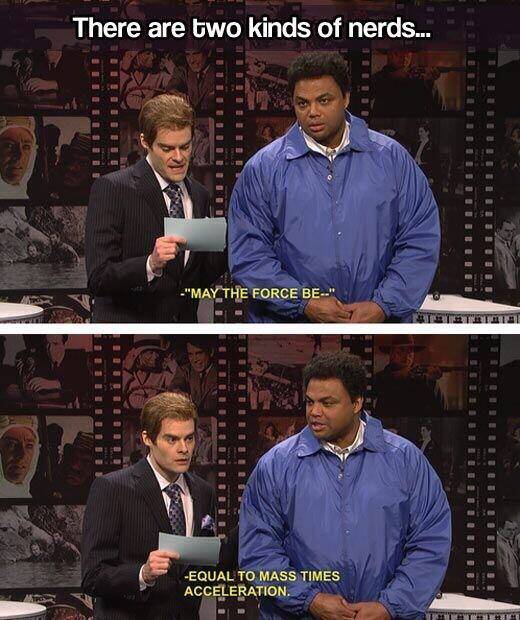 There exists two different kinds of nerds...