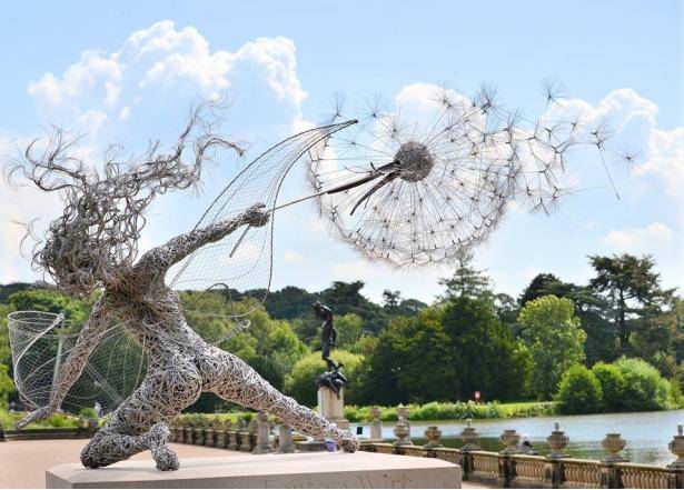 Pretty cool stainless wire sculpture