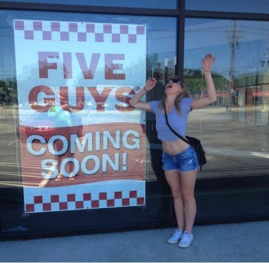 Her first time