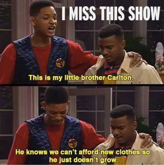 The Fresh Prince's finest line..