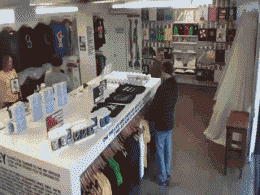 Changing room prank