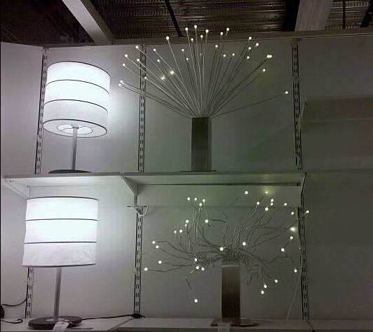 IKEA kindly displays what it looks like when you bring it home & then after a week inside your house where children reside