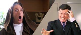 Jon Stewart and Stephen Colbert battle for title of World’s Biggest Star Wars Fan!