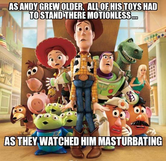 The toys saw it all.