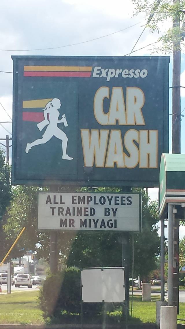 Wax on, wax off