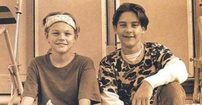 Leonardo Capri and Tobey Maguire look so different in their picture taken more than 10 years apart and more...