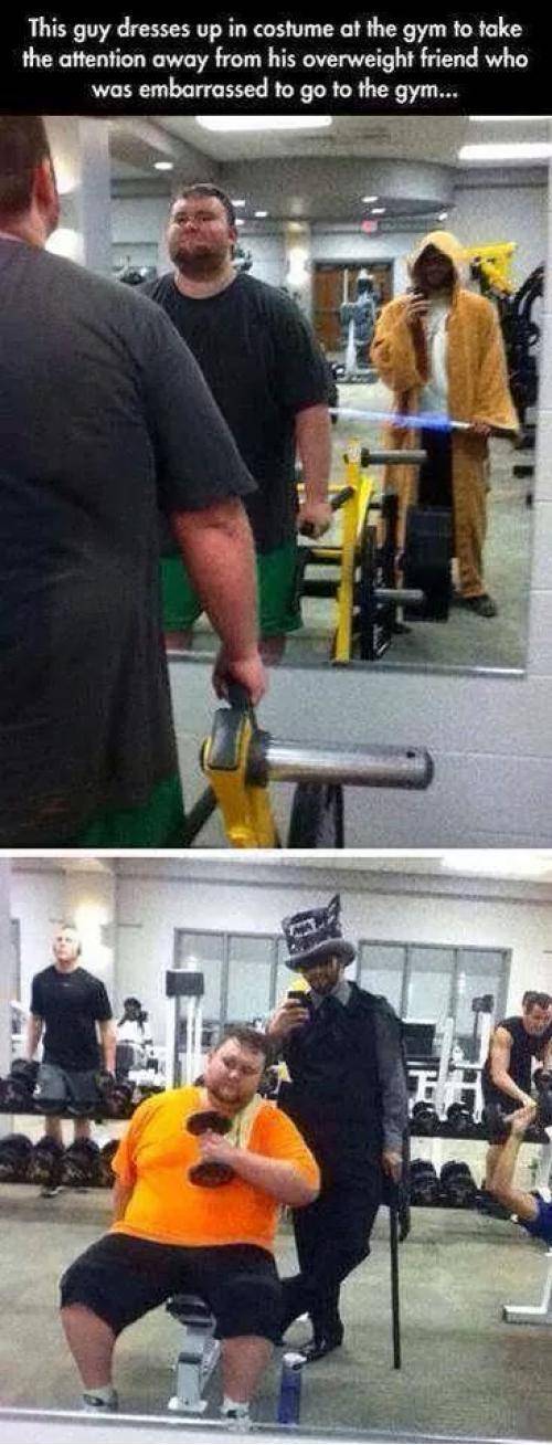 What a friend!