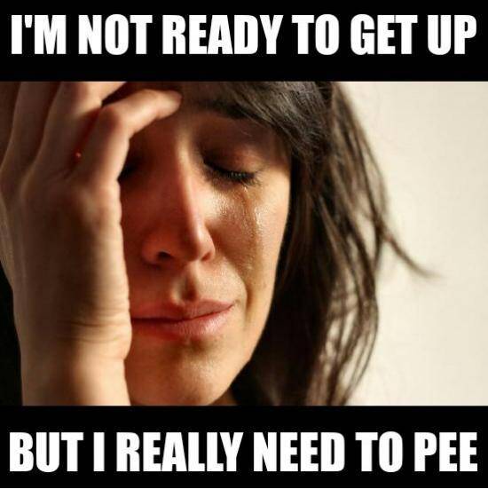 The struggle is real