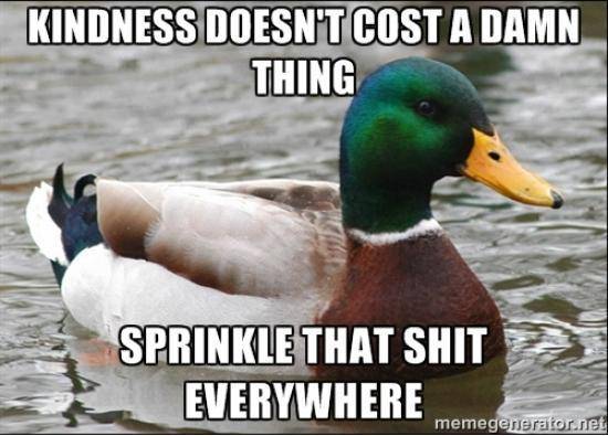 On kindness