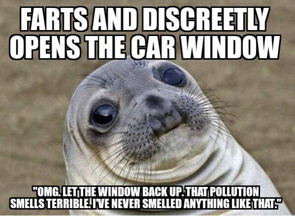 I was riding in the car with my fiance. I’m also lactose intolerant.