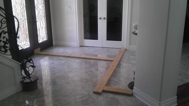 My dad's high dollar security system
