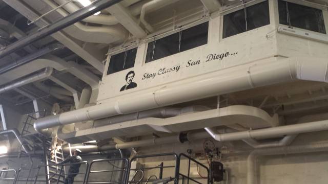 Inside the USS San Diego