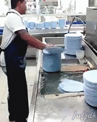 When performance is measured by plates washed per minute