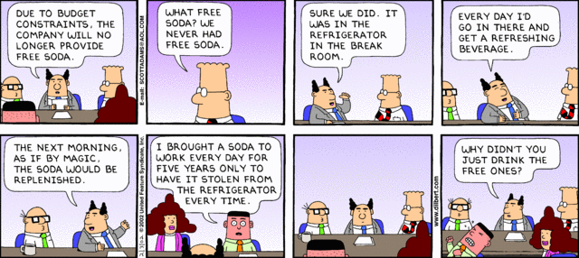 no free soda from today