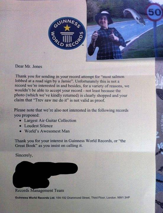 Why must The Guinness World Records staff turn down the best record proposals?