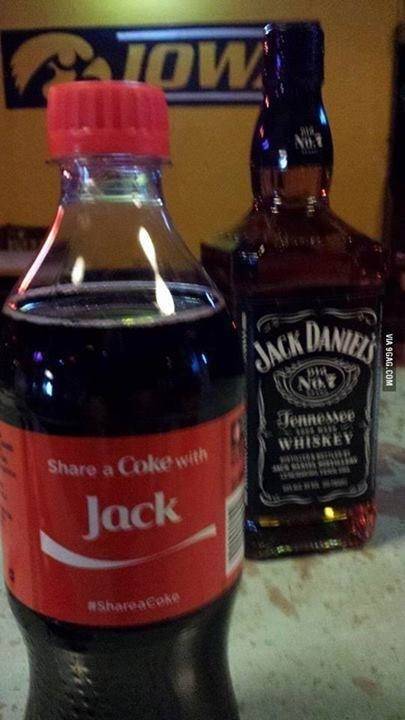 I like the way you think, Coke.