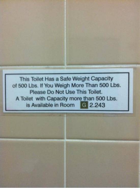 Found this in the bathroom of my University IT building.