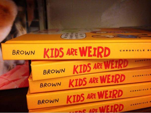 Probably not the best place to put the author’s name
