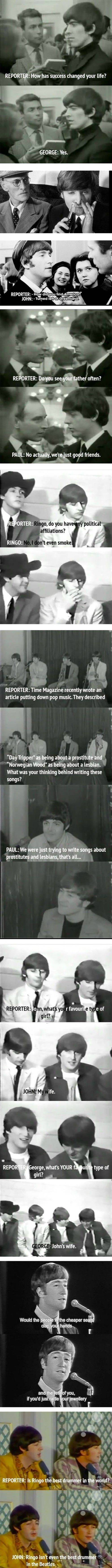 Beatles Sarcasm