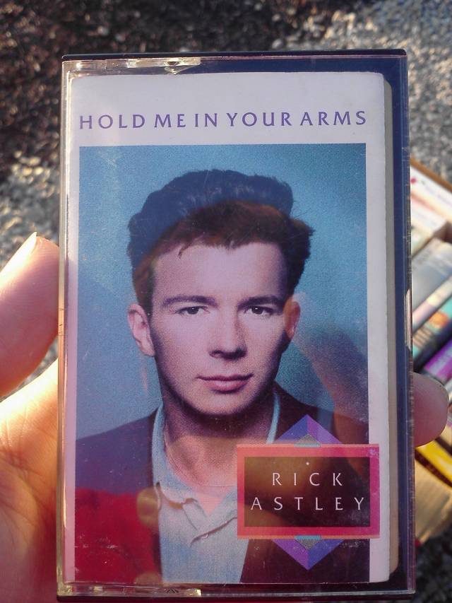 Somebody was giving this up at a yard sale