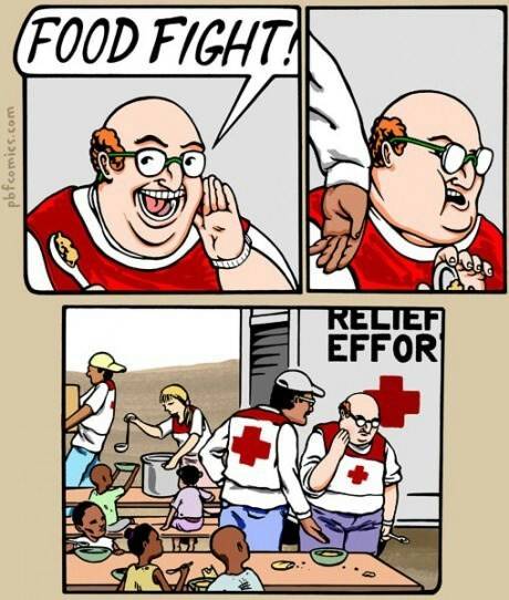 Food fight!