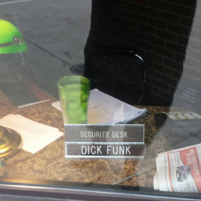 The most unfortunate name I've seen in a while.