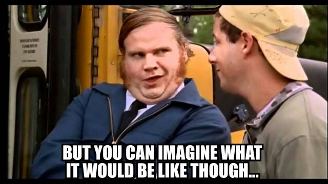 When I exaggerate a story, and my wife calls me out on it...