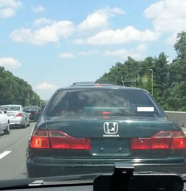 Someone got a classy new ride today!