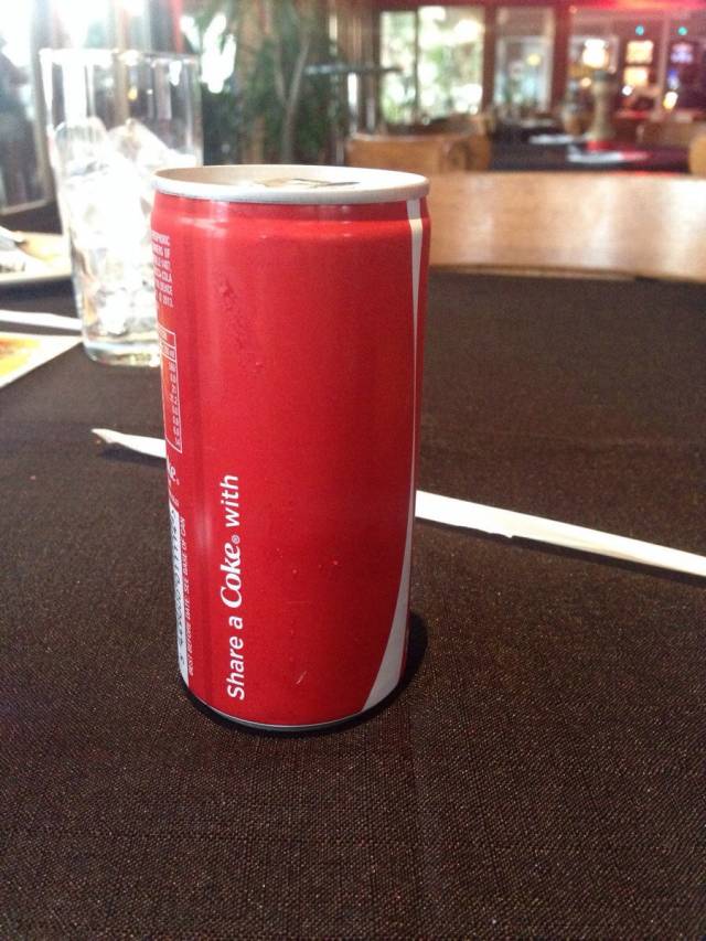 Everyone's busy sharing cokes and I'm just sitting here.