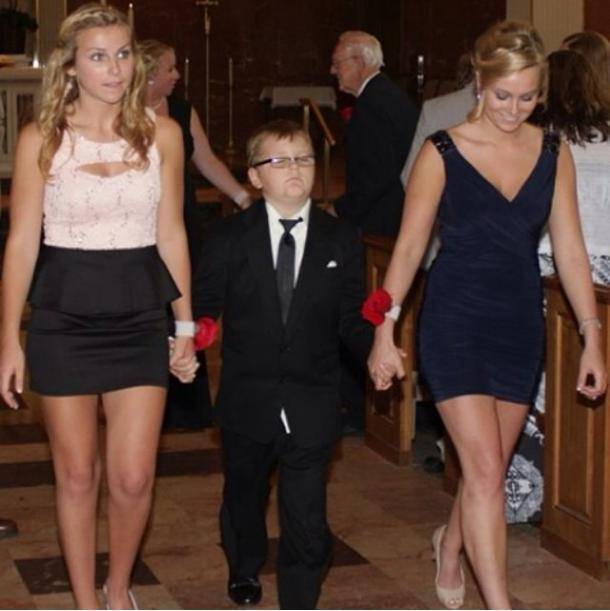 Saw this posted on Facebook. The kids face is priceless.