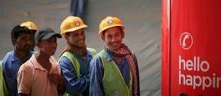 Coca-Cola commercial shows modern slavery, thinks cheaper phone calls in exchange for soda is enough to fix it, and everyone on youtube thinks it’s awesome.