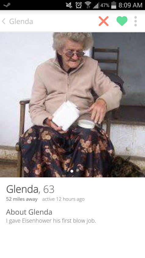I swiped right