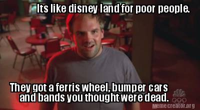 My german friend asked what a county fair was, I immediately thought of randy.