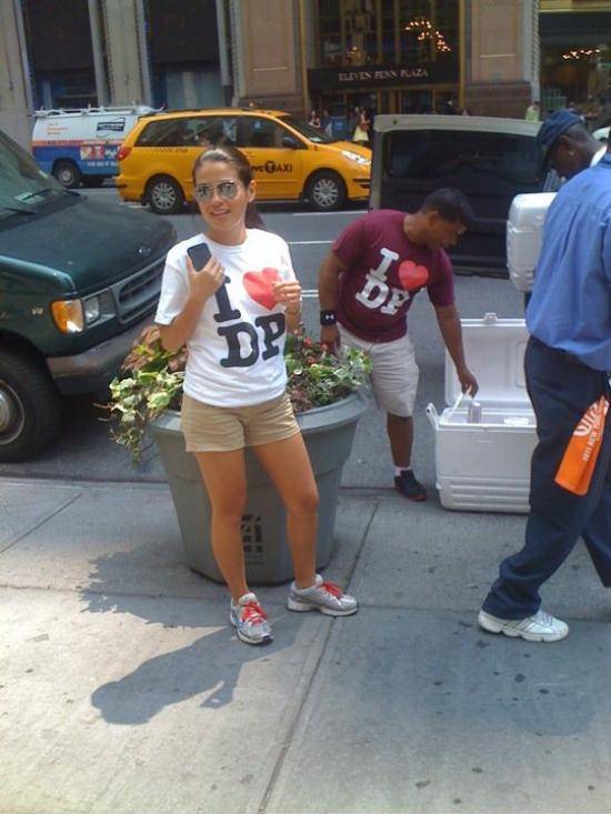 So they were giving out free Dr. Pepper...