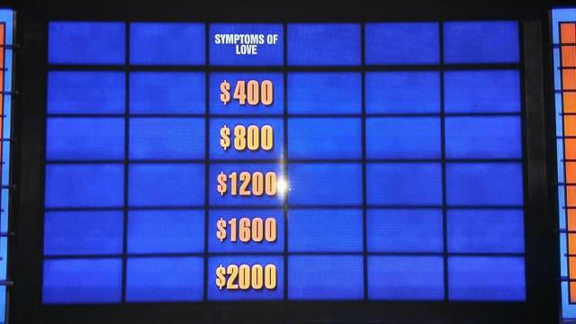 Was watching the Jeopardy teen tournament, there were three male contestants and this is the last topic.