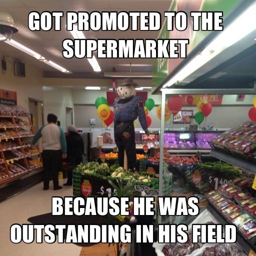 He's probably sick of his job, but hay, it's in his jeans.