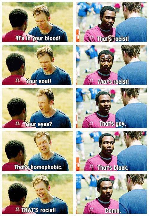 That's racist!