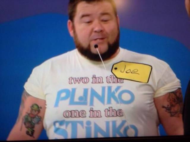 Well that's a shocker to see on The Price is Right