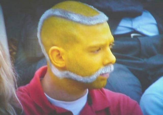 This may be both the best and worst haircut I've ever seen.