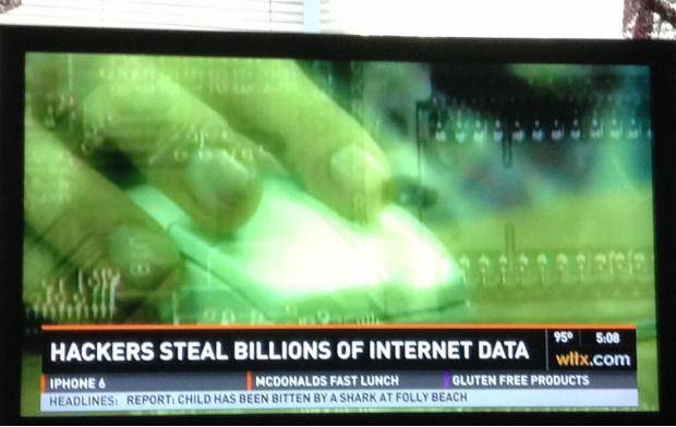 They stole how many data?