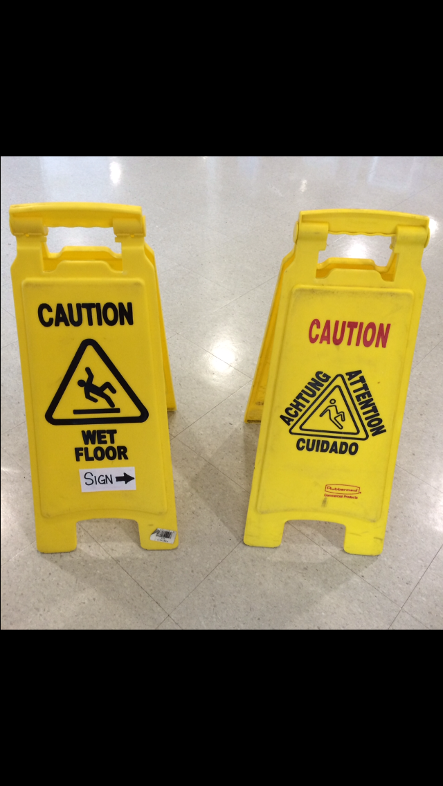People Kept Tripping over our 