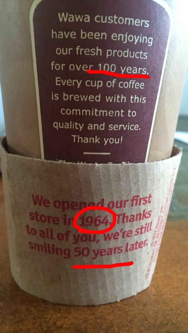 I'm no math wiz but something seems a little off, i'm onto you wawa