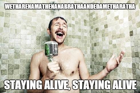 Before the internet came around, these were the actual lyrics