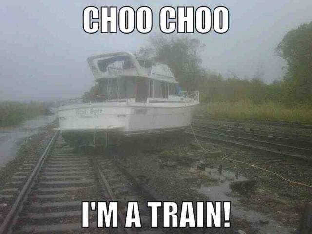 Go home boat. You're drunk