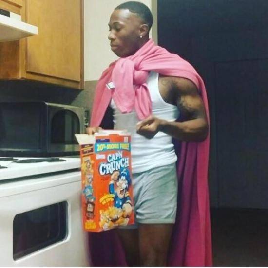 When you’re finally home alone and can be yourself