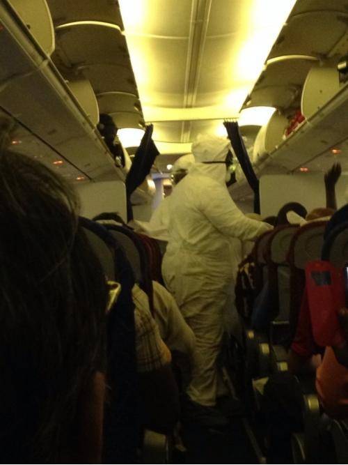 This is how flight attendants are dressing now in West Africa