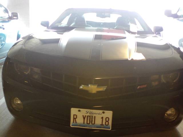 Spotted this car on a trip to the Georgia Aquarium. Then noticed the tag...
