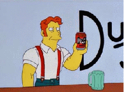 The right way to open a duff.