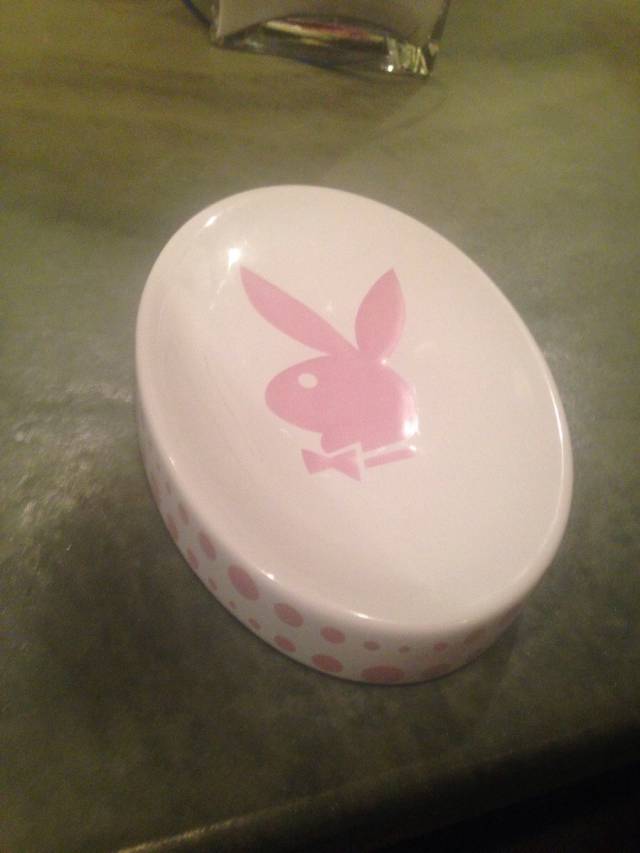 My 9 year old sister harmlessly bought this soap dish while on vacation for my mom because 