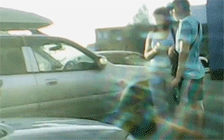 It was very courteous of him to fix the side view mirror